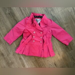 🍃3/$30 London Fog Vibrant Pink Coat